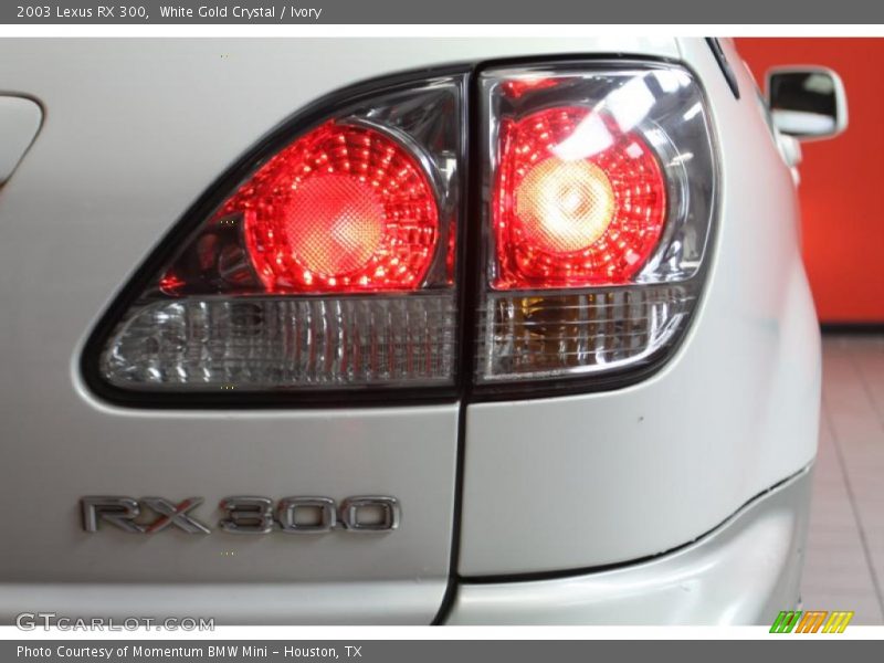 White Gold Crystal / Ivory 2003 Lexus RX 300