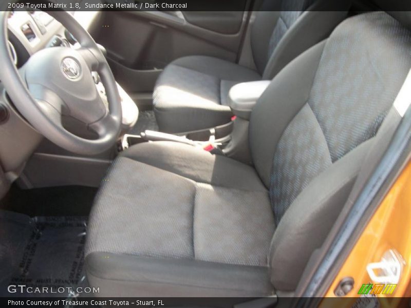 Sundance Metallic / Dark Charcoal 2009 Toyota Matrix 1.8