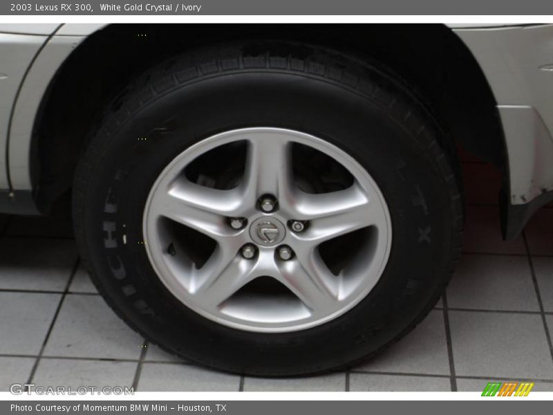 White Gold Crystal / Ivory 2003 Lexus RX 300