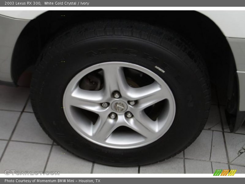 White Gold Crystal / Ivory 2003 Lexus RX 300