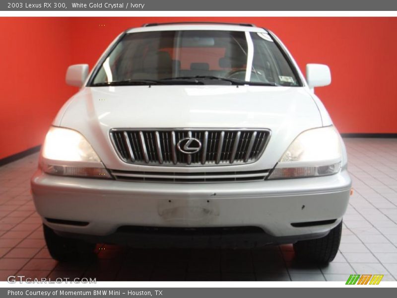 White Gold Crystal / Ivory 2003 Lexus RX 300
