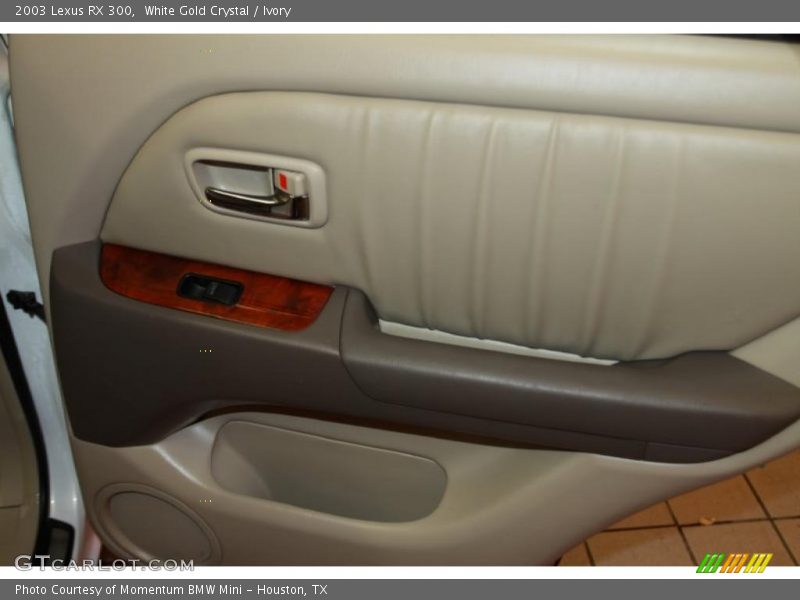 White Gold Crystal / Ivory 2003 Lexus RX 300