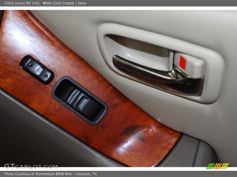White Gold Crystal / Ivory 2003 Lexus RX 300