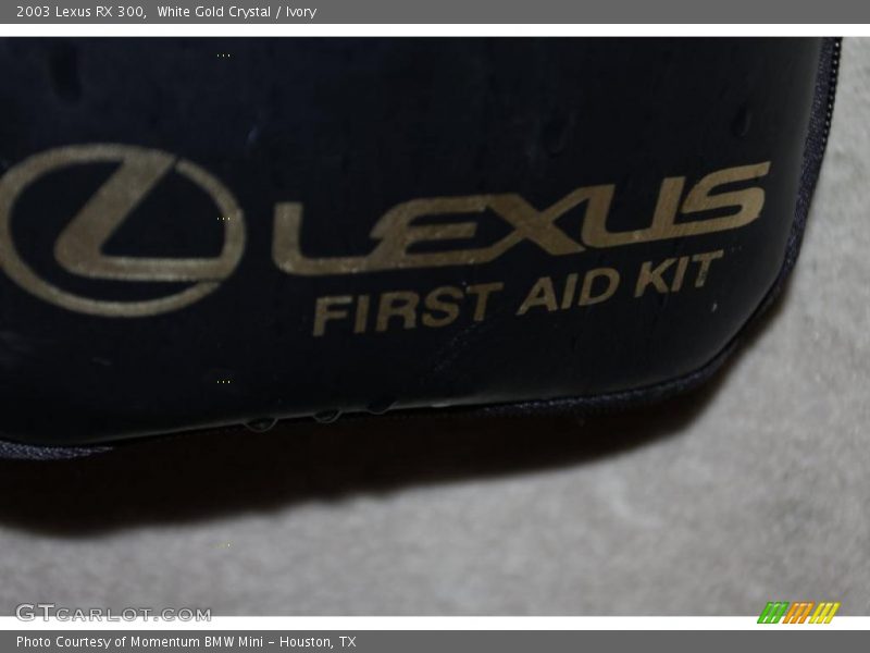 White Gold Crystal / Ivory 2003 Lexus RX 300