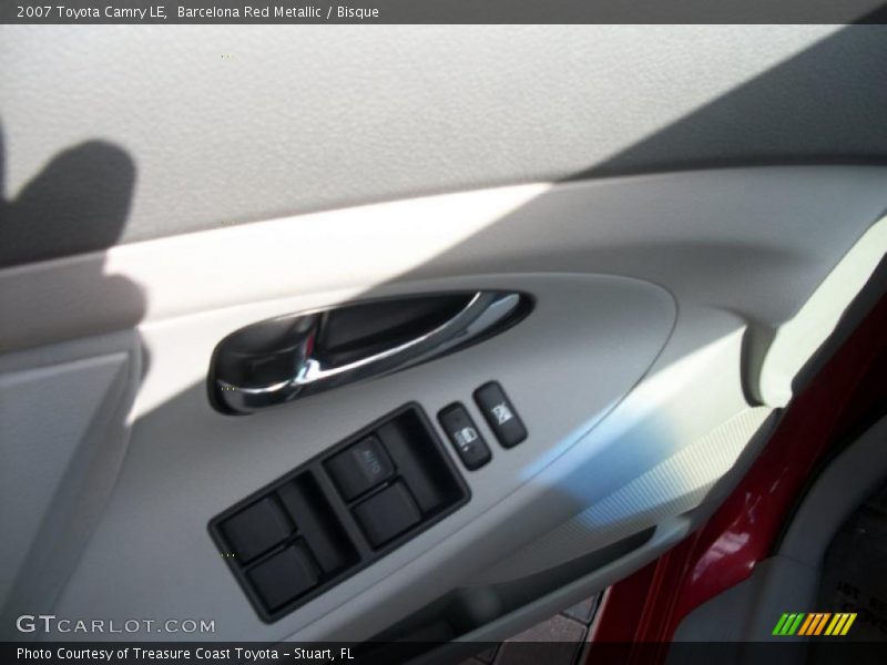Barcelona Red Metallic / Bisque 2007 Toyota Camry LE