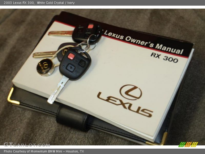 White Gold Crystal / Ivory 2003 Lexus RX 300