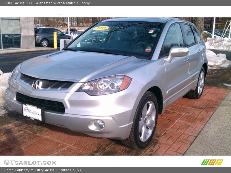 Alabaster Silver Metallic / Ebony 2008 Acura RDX