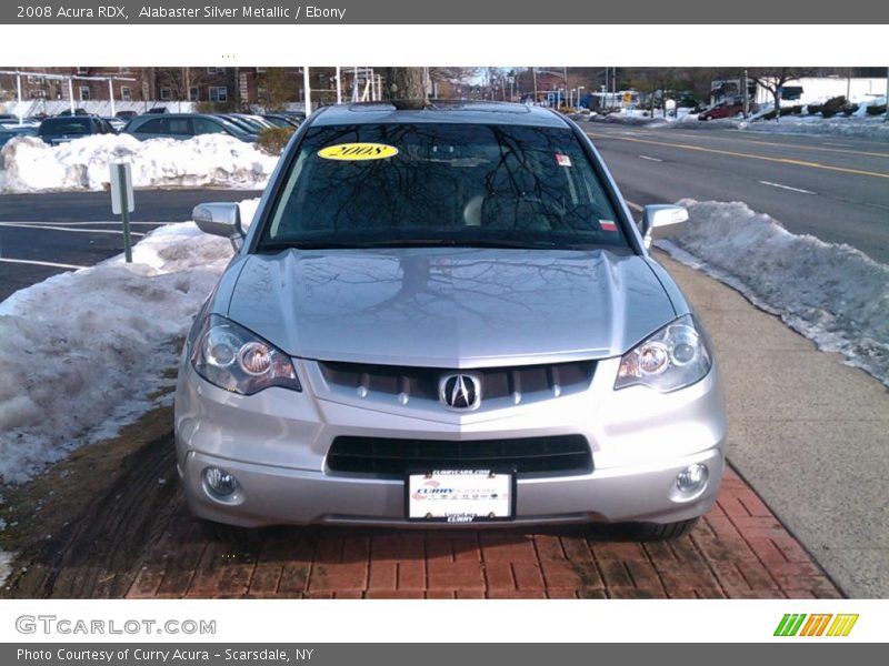 Alabaster Silver Metallic / Ebony 2008 Acura RDX