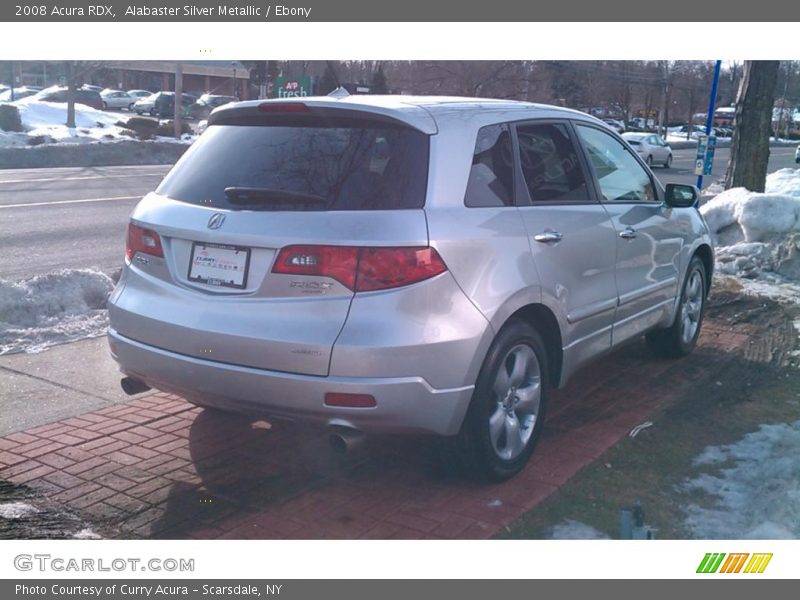 Alabaster Silver Metallic / Ebony 2008 Acura RDX