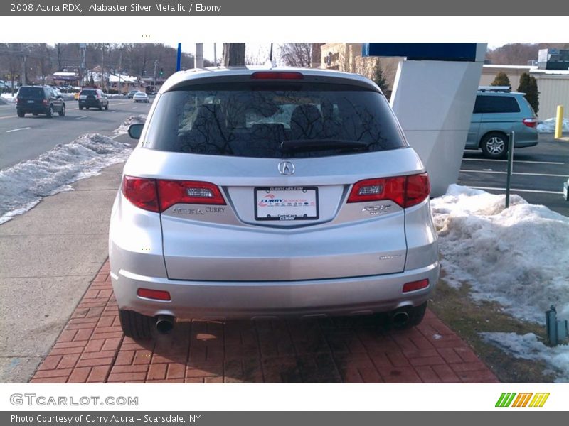 Alabaster Silver Metallic / Ebony 2008 Acura RDX