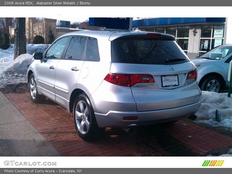 Alabaster Silver Metallic / Ebony 2008 Acura RDX