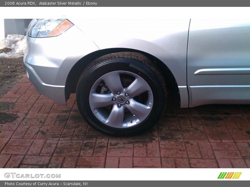 Alabaster Silver Metallic / Ebony 2008 Acura RDX