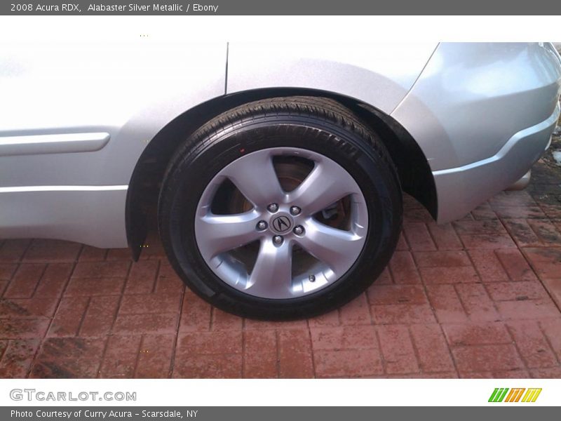 Alabaster Silver Metallic / Ebony 2008 Acura RDX