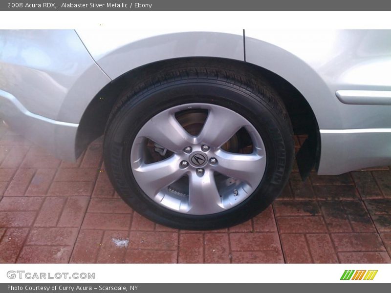 Alabaster Silver Metallic / Ebony 2008 Acura RDX