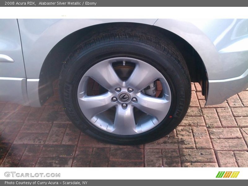 Alabaster Silver Metallic / Ebony 2008 Acura RDX