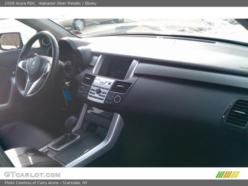 Alabaster Silver Metallic / Ebony 2008 Acura RDX