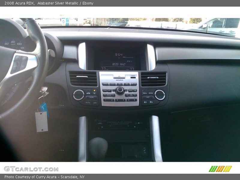 Alabaster Silver Metallic / Ebony 2008 Acura RDX