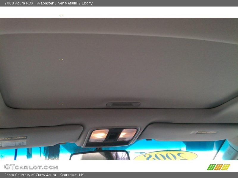 Alabaster Silver Metallic / Ebony 2008 Acura RDX