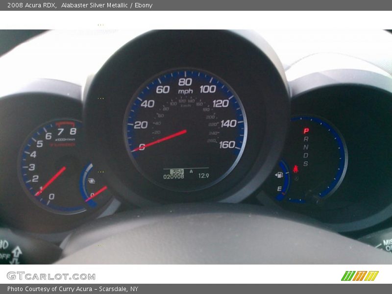 Alabaster Silver Metallic / Ebony 2008 Acura RDX