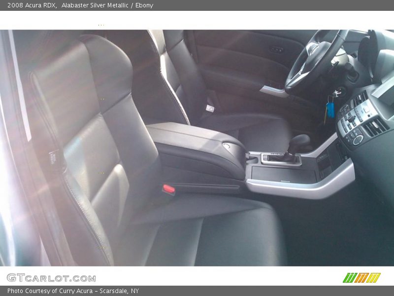 Alabaster Silver Metallic / Ebony 2008 Acura RDX