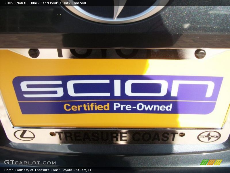 Black Sand Pearl / Dark Charcoal 2009 Scion tC