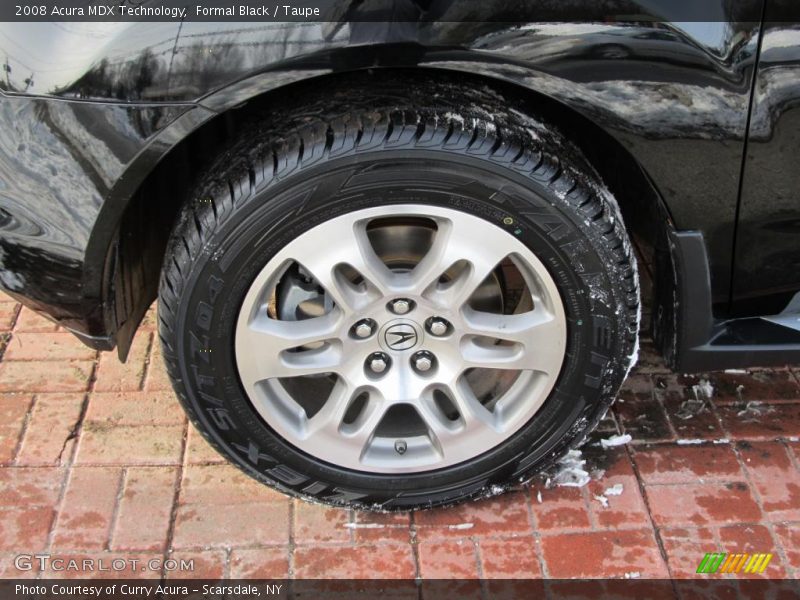 Formal Black / Taupe 2008 Acura MDX Technology