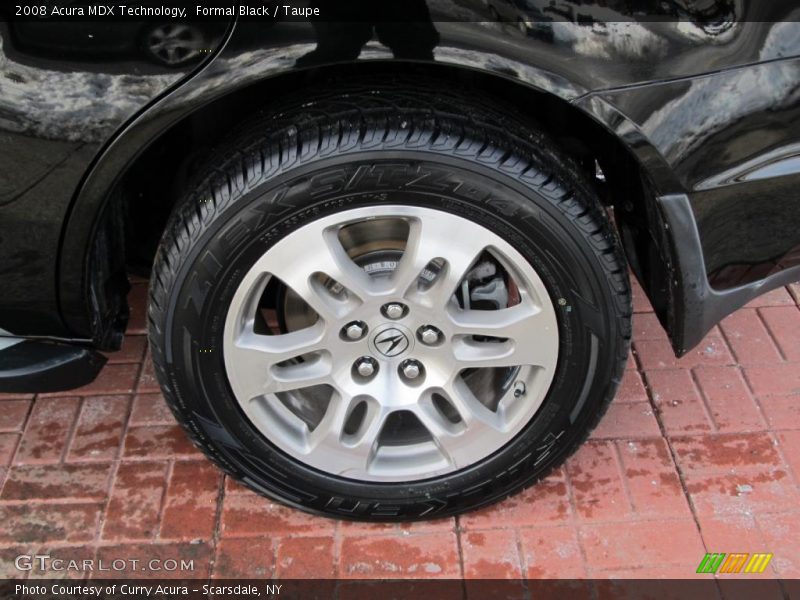 Formal Black / Taupe 2008 Acura MDX Technology