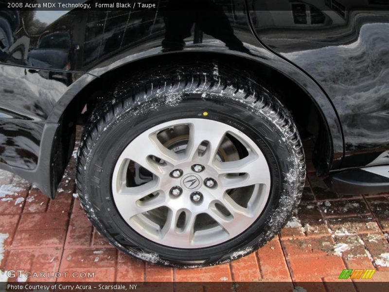 Formal Black / Taupe 2008 Acura MDX Technology