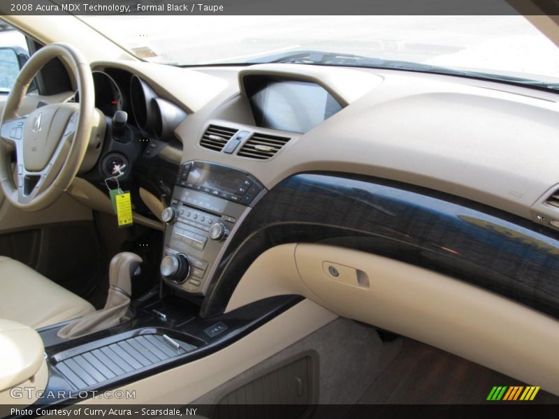 Formal Black / Taupe 2008 Acura MDX Technology