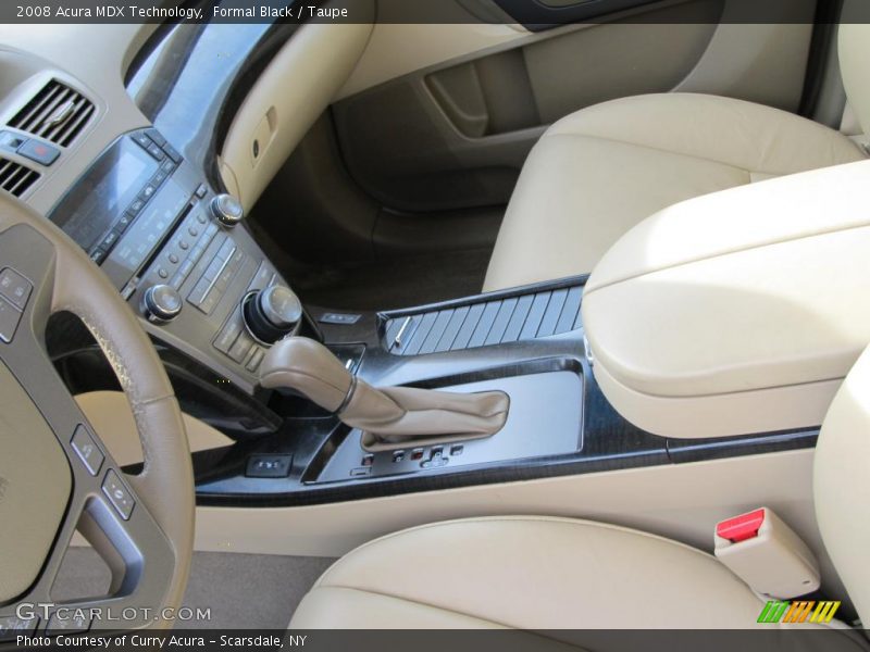 Formal Black / Taupe 2008 Acura MDX Technology