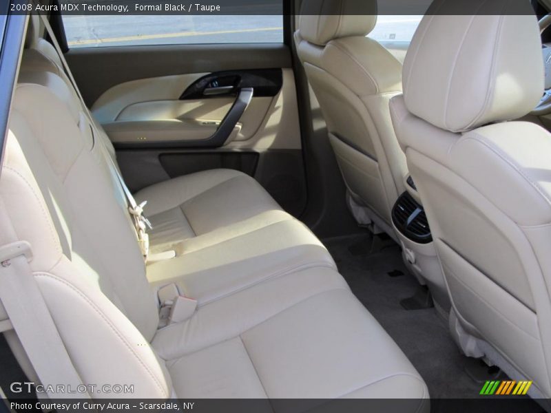 Formal Black / Taupe 2008 Acura MDX Technology