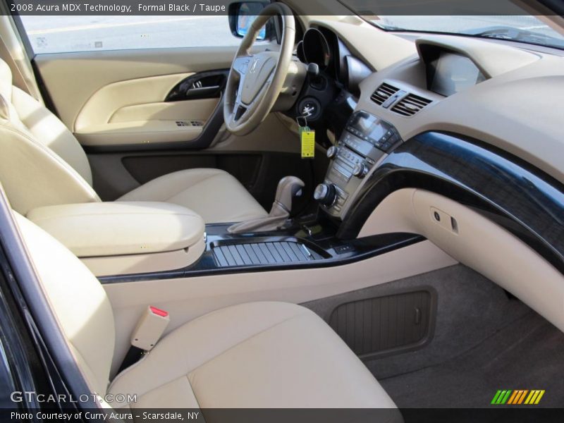 Formal Black / Taupe 2008 Acura MDX Technology