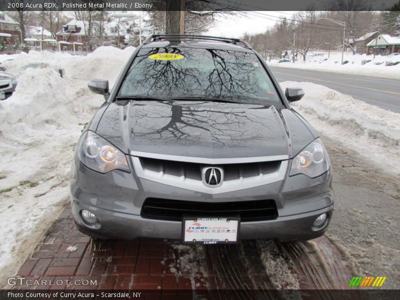 Polished Metal Metallic / Ebony 2008 Acura RDX