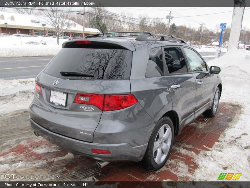 Polished Metal Metallic / Ebony 2008 Acura RDX
