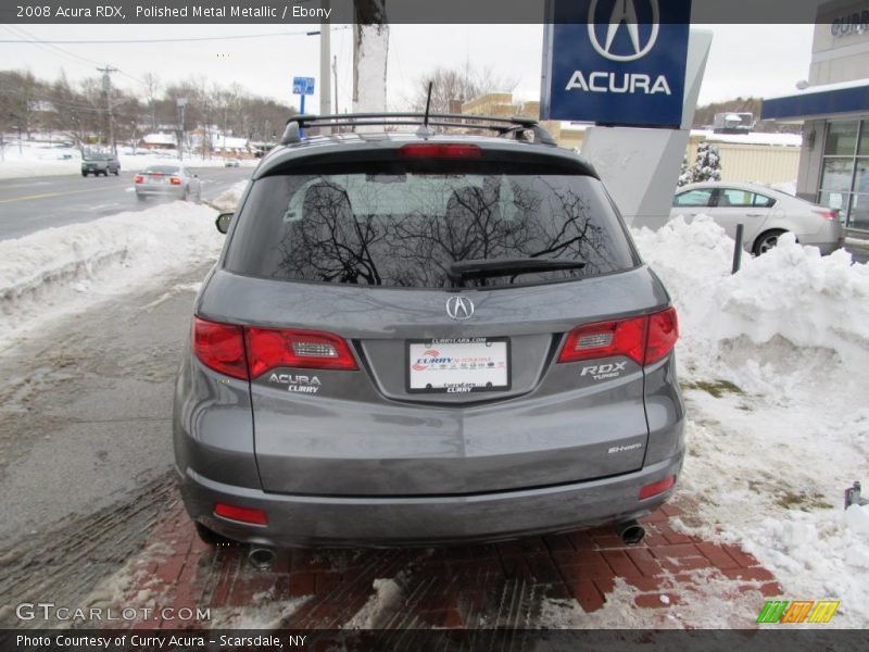 Polished Metal Metallic / Ebony 2008 Acura RDX