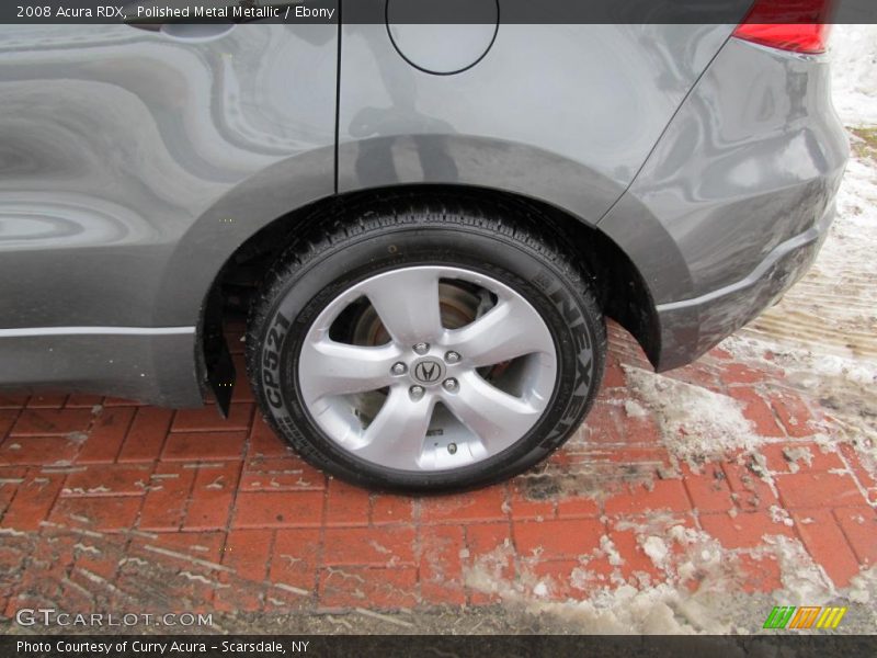 Polished Metal Metallic / Ebony 2008 Acura RDX