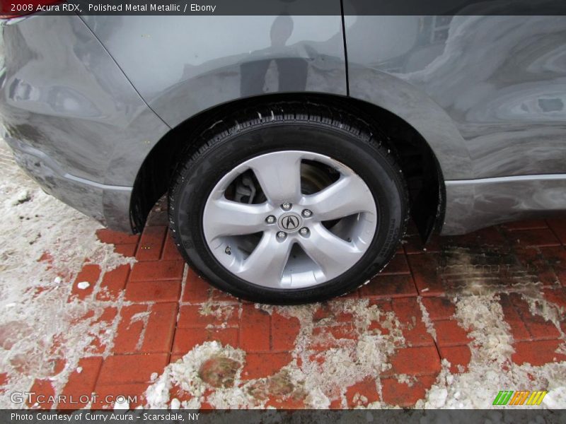 Polished Metal Metallic / Ebony 2008 Acura RDX