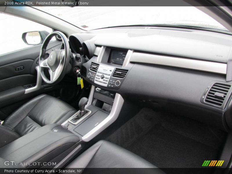 Polished Metal Metallic / Ebony 2008 Acura RDX