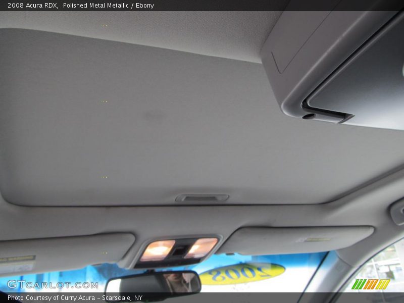Polished Metal Metallic / Ebony 2008 Acura RDX