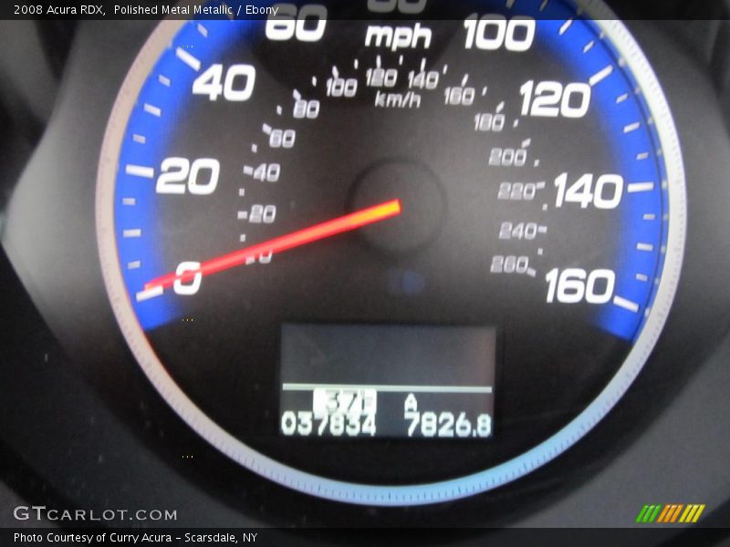 Polished Metal Metallic / Ebony 2008 Acura RDX