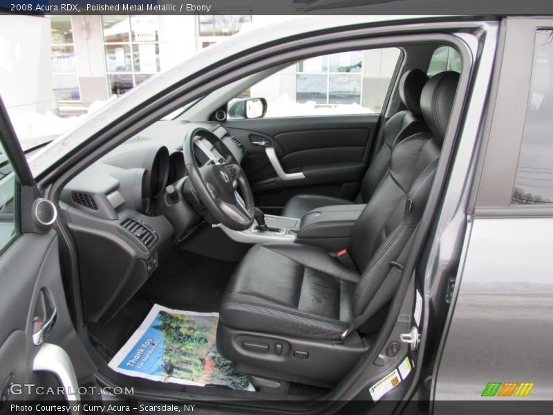 Polished Metal Metallic / Ebony 2008 Acura RDX
