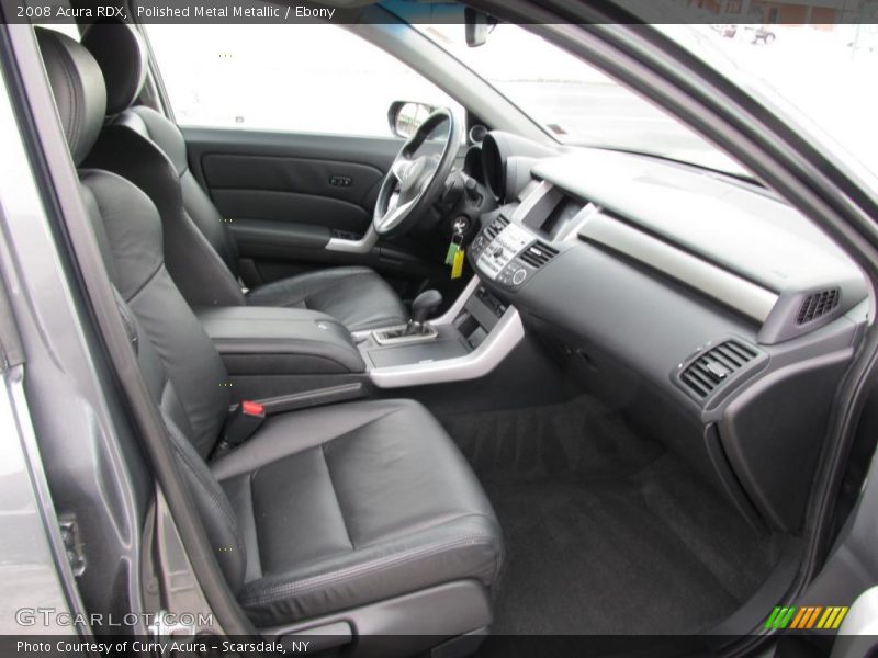 Polished Metal Metallic / Ebony 2008 Acura RDX