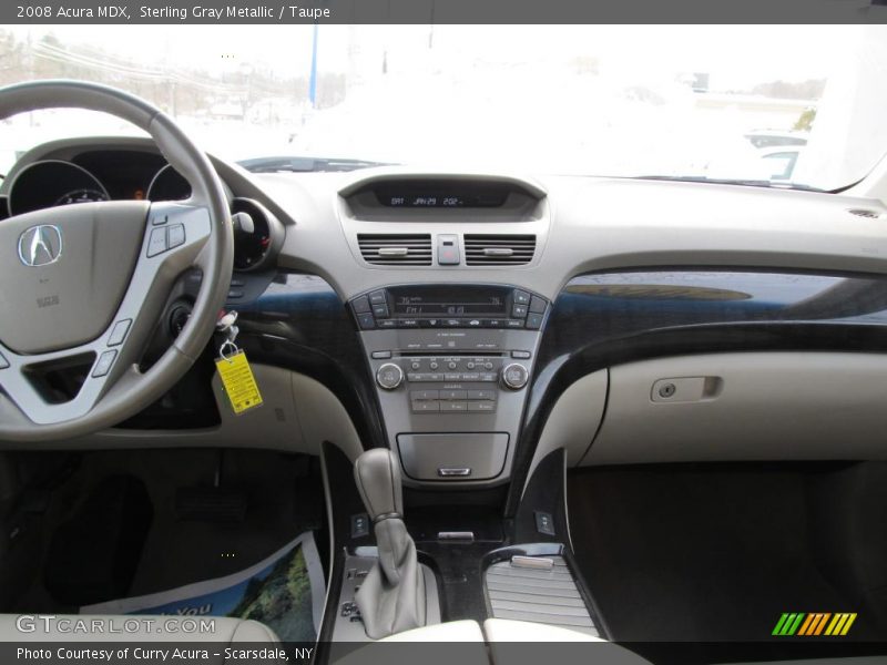 Sterling Gray Metallic / Taupe 2008 Acura MDX