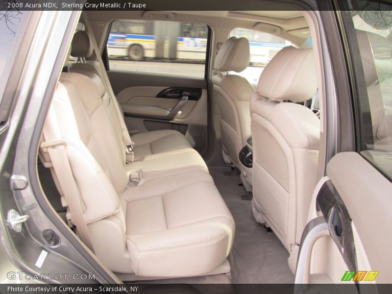 Sterling Gray Metallic / Taupe 2008 Acura MDX
