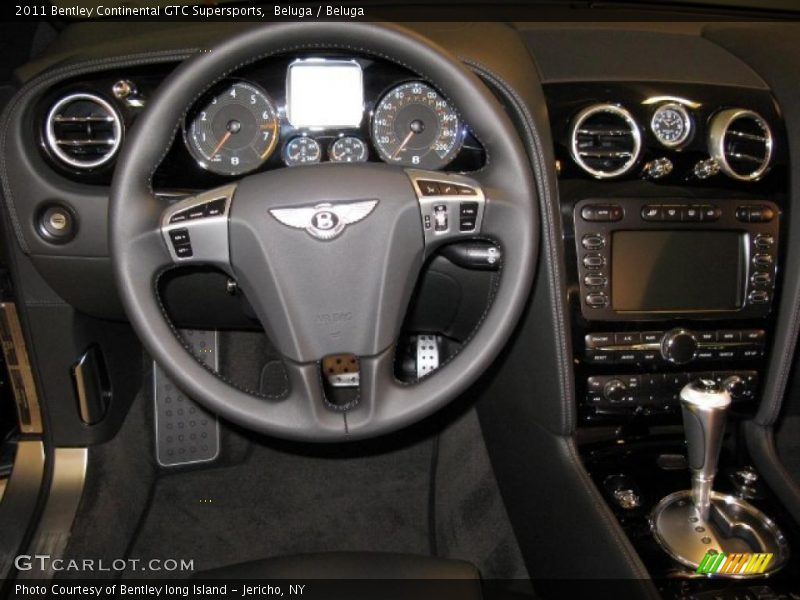 Dashboard of 2011 Continental GTC Supersports