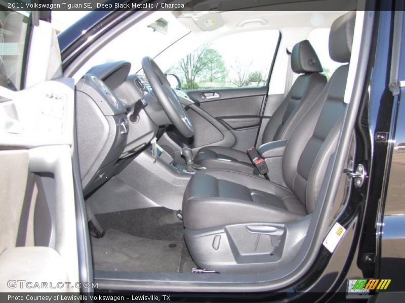  2011 Tiguan SE Charcoal Interior