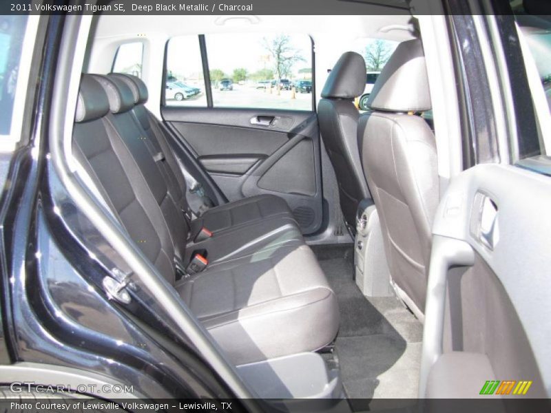 Deep Black Metallic / Charcoal 2011 Volkswagen Tiguan SE