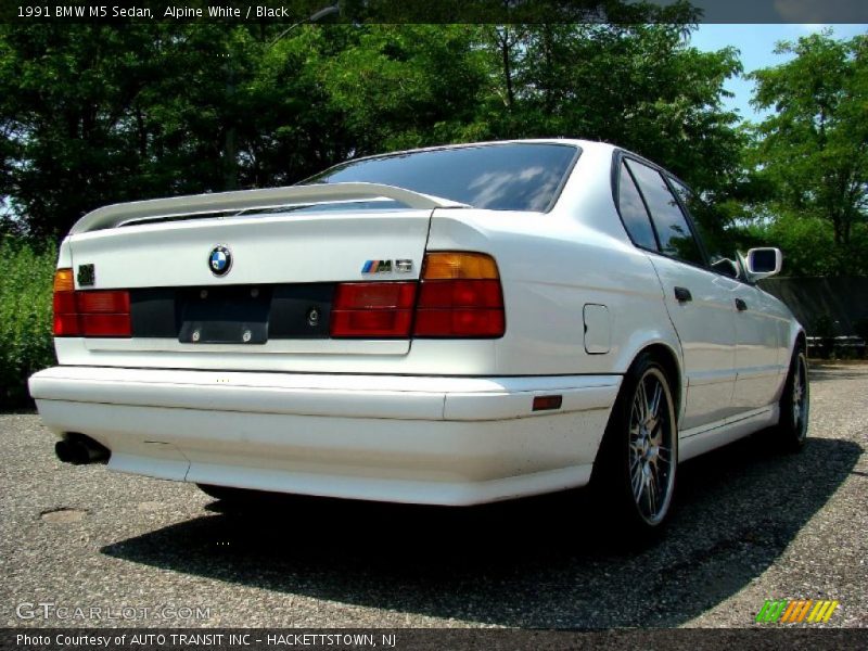  1991 M5 Sedan Alpine White