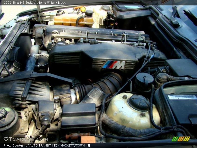  1991 M5 Sedan Engine - 3.6 Liter M DOHC 24-Valve Inline 6 Cylinder
