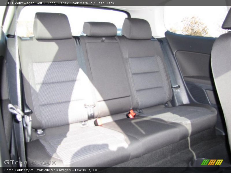 Reflex Silver Metallic / Titan Black 2011 Volkswagen Golf 2 Door